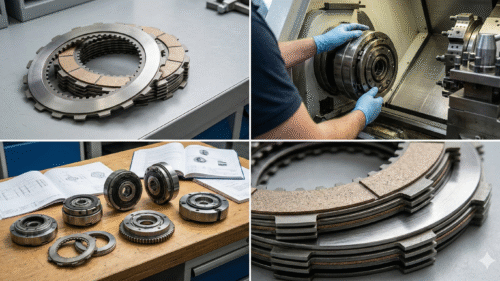 Kupplungslamellen in der industriellen Antriebstechnik: Materialwahl und Verschleißfaktoren